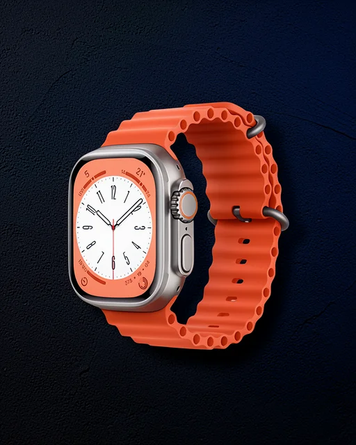 Apple Watch 42mm Ocean Kordon - Turuncu