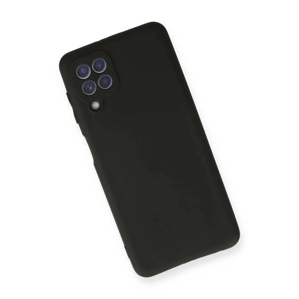 Samsung Galaxy A22 Kılıf First Silikon - Siyah görsel 2