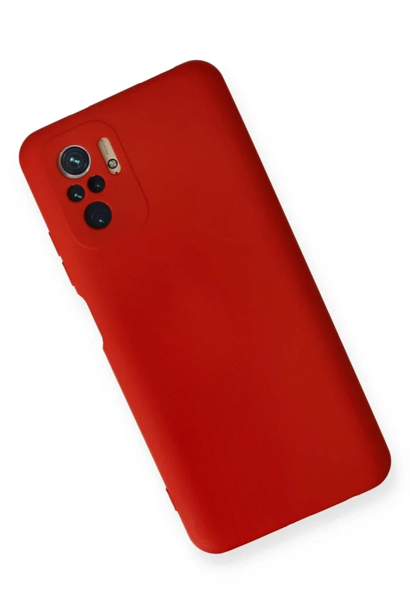 Xiao Red Note 10 Kılıf Nano içi Kadife Silikon - Kırmızı görsel 3