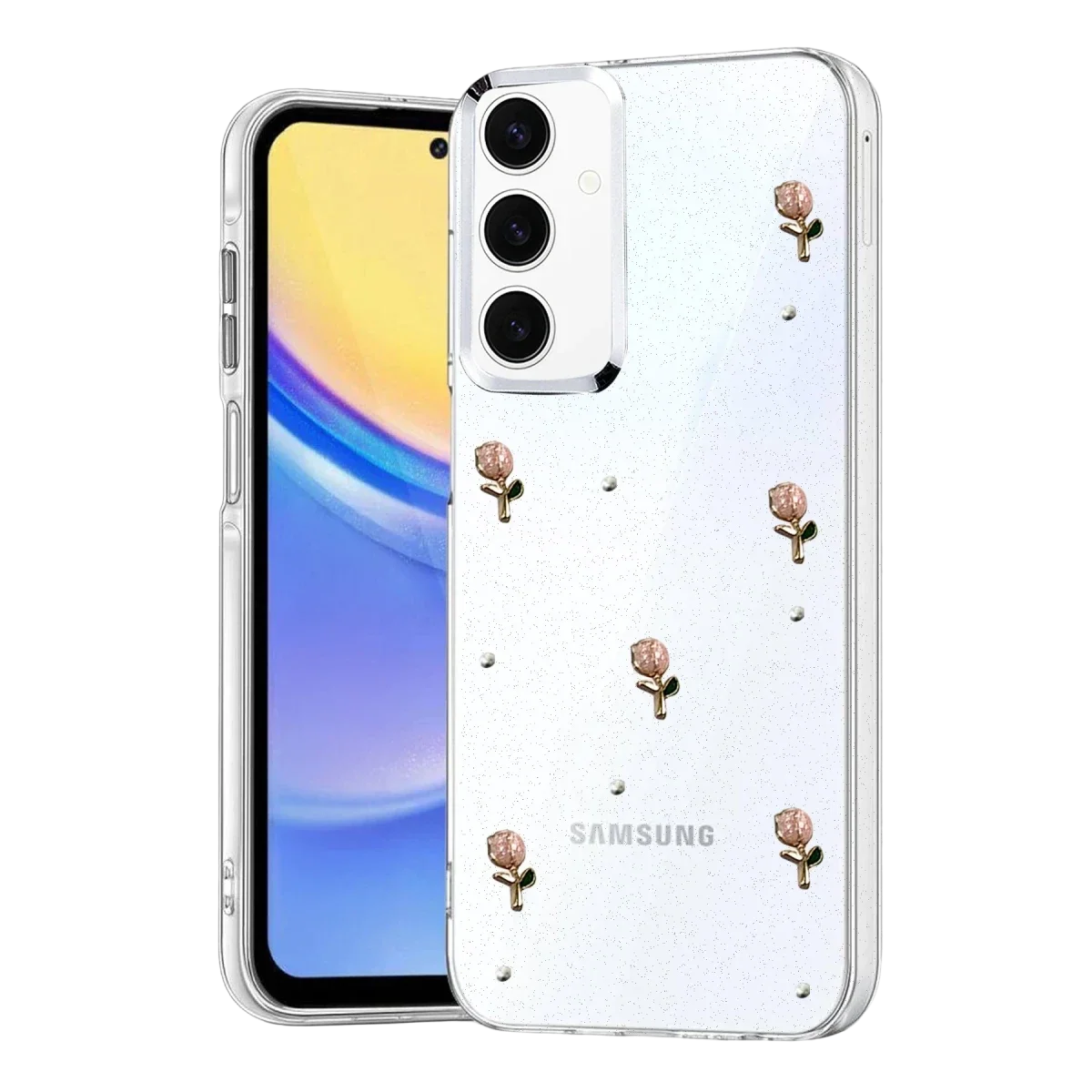 Samsung Galaxy A54 5G Fiyonk Desenli Kapak - Desen 6
