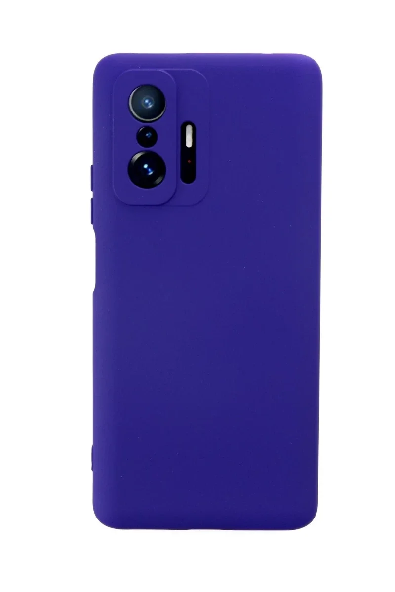 Xiao 11T Pro Kılıf Nano içi Kadife Silikon - Mor