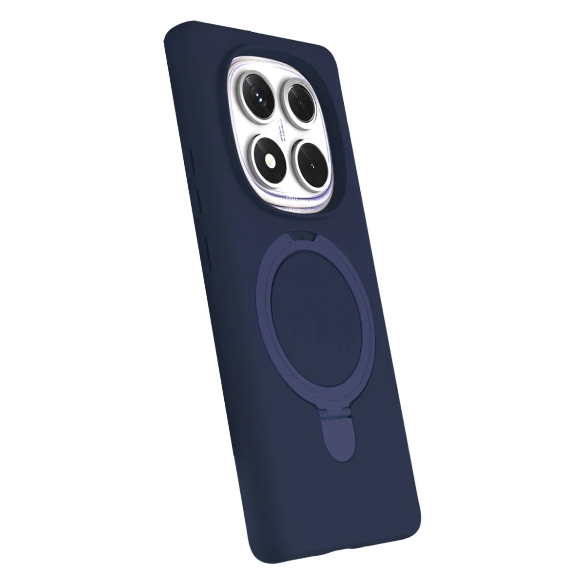 Xiaomi Redmi Note 14 Pro 5G Regal Magsafe Standlı Kapak - Lacivert görsel 3