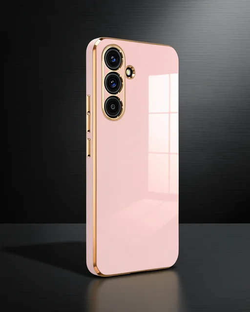 Samsung Galaxy S25 Kılıf Volet Silikon - Pembe