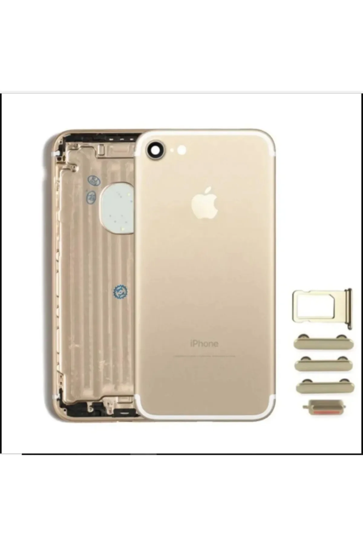 Iphone 7g Boş Kasa Kapak Gold görsel 2