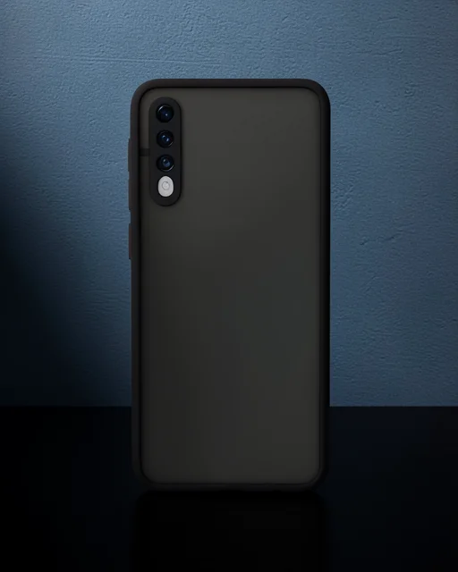 Samsung Galaxy A30s Kılıf Montreal Silikon Kapak - Siyah