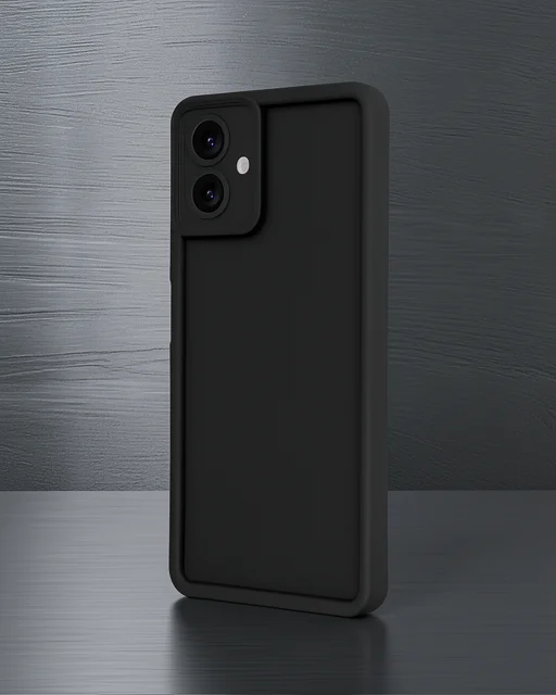 Samsung Galaxy A06 Kılıf Viera Silikon - Siyah