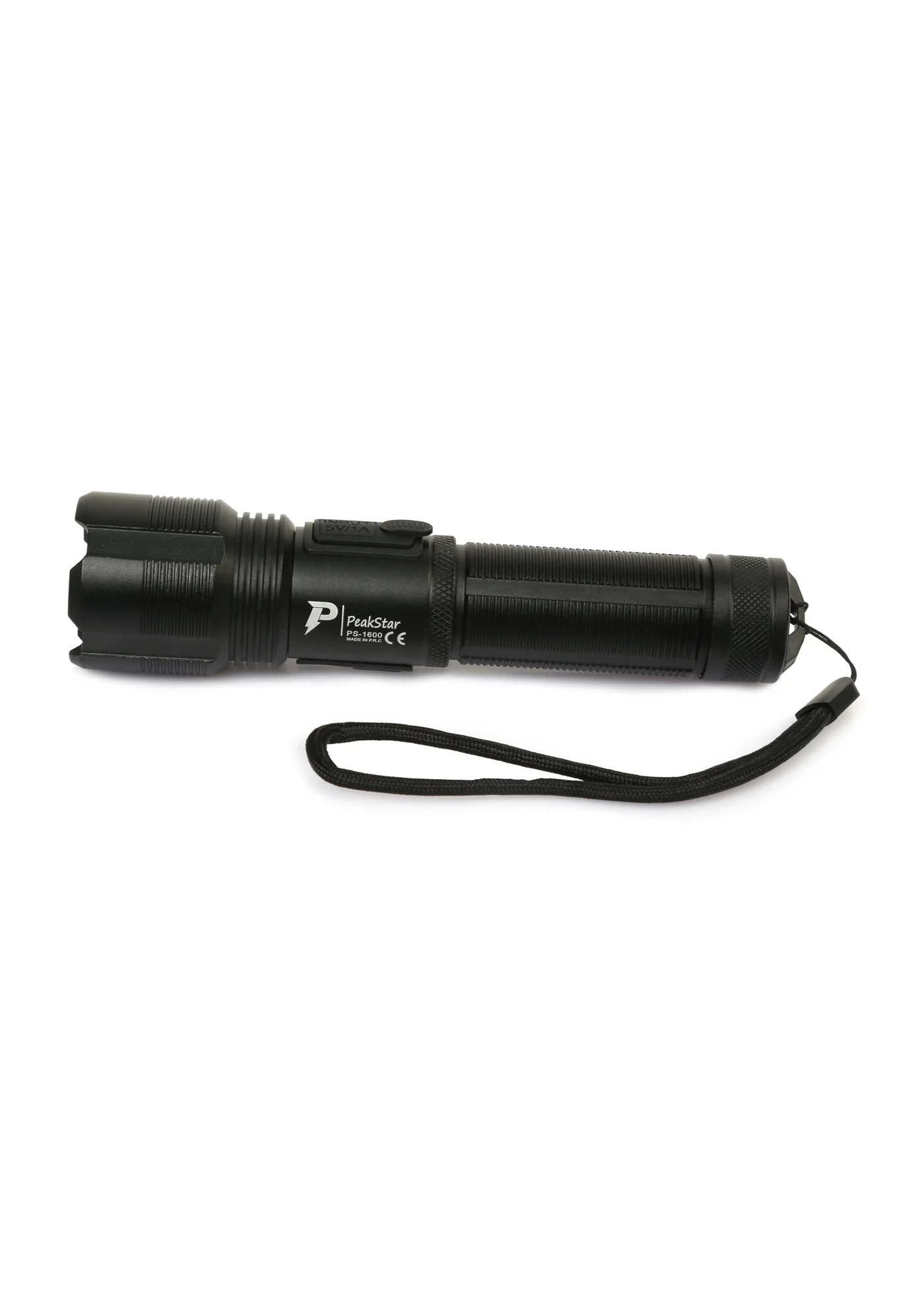 PS-1600 Süper Parlak LED Zoomlu 5 Mod Su Geçirmez Profesyonel Şarjlı El Feneri görsel 3