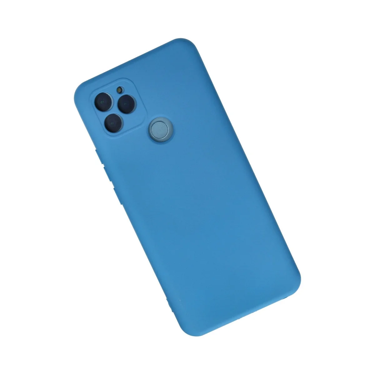 General Mobile Gm 21 Kılıf Nano İçi Kadife Silikon - Mavi görsel 2