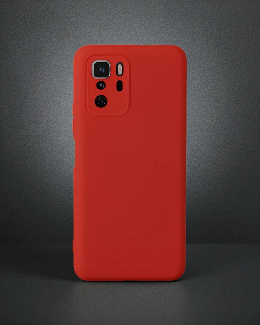 Xiaomi Poco X3 Gt Kılıf Nano İçi Kadife Silikon - Kırmızı