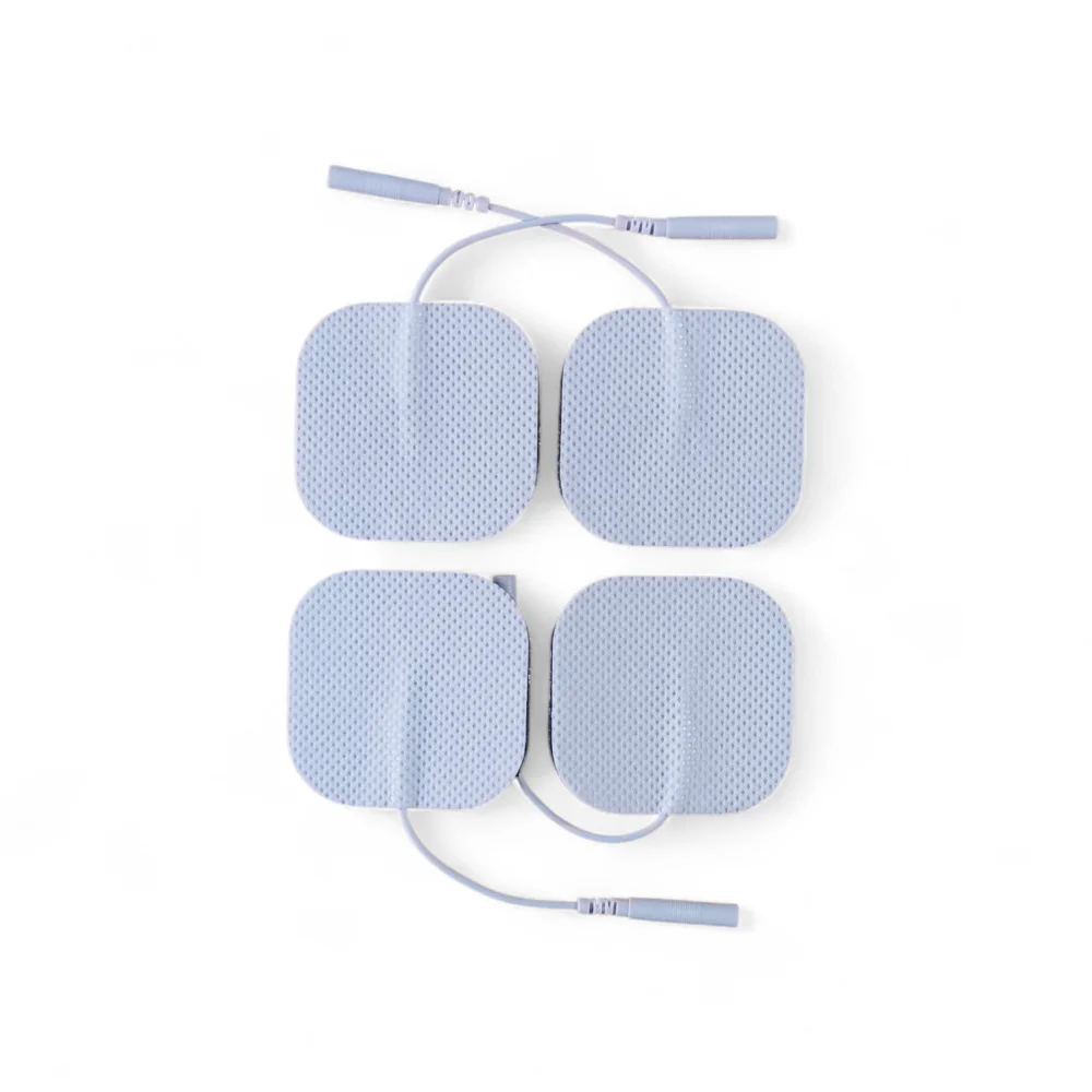10 Paket 40 Adet Nordmende TENS Pedi 5×5 cm Kablolu Elektrot Ped – Yumuşak ve Esnek Medikal Ped görsel 3