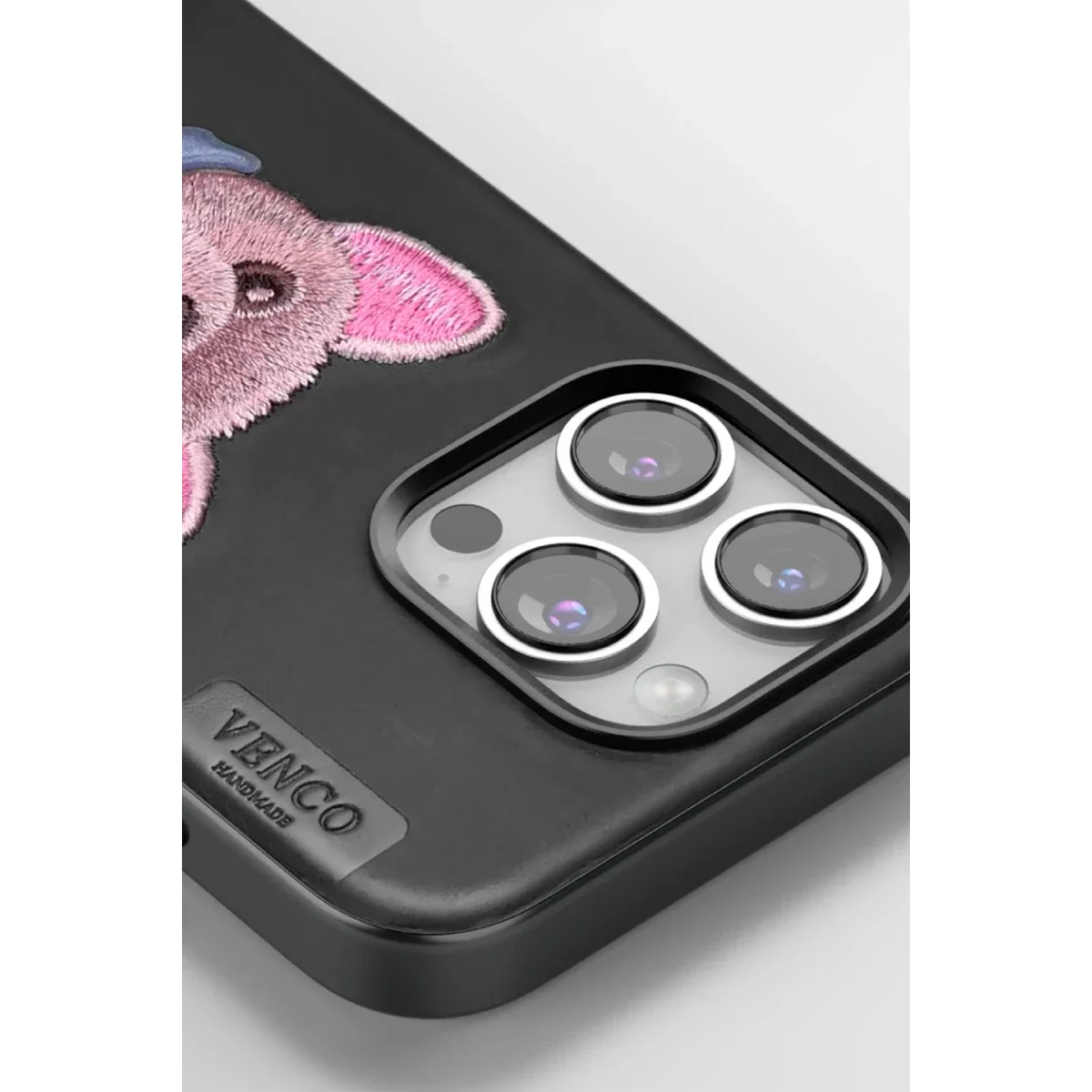 Venco Apple iPhone 16 Cute Desenli Kapak - Siyah görsel 2
