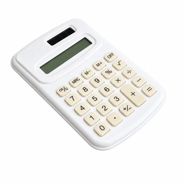 PM-25423 Beyaz ni Hesap Makinesi görsel 2