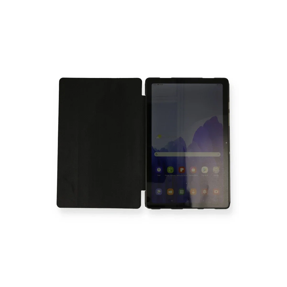 Samsung Galaxy T870 Tab S7 11 Kılıf Tablet Smart Kılıf - Siyah görsel 3