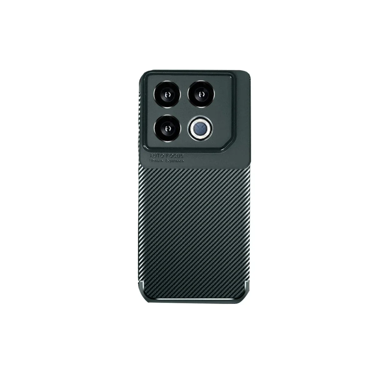 İnfinix GT 20 Pro Kılıf Auto Focus Karbon Kapak - Koyu Yeşil