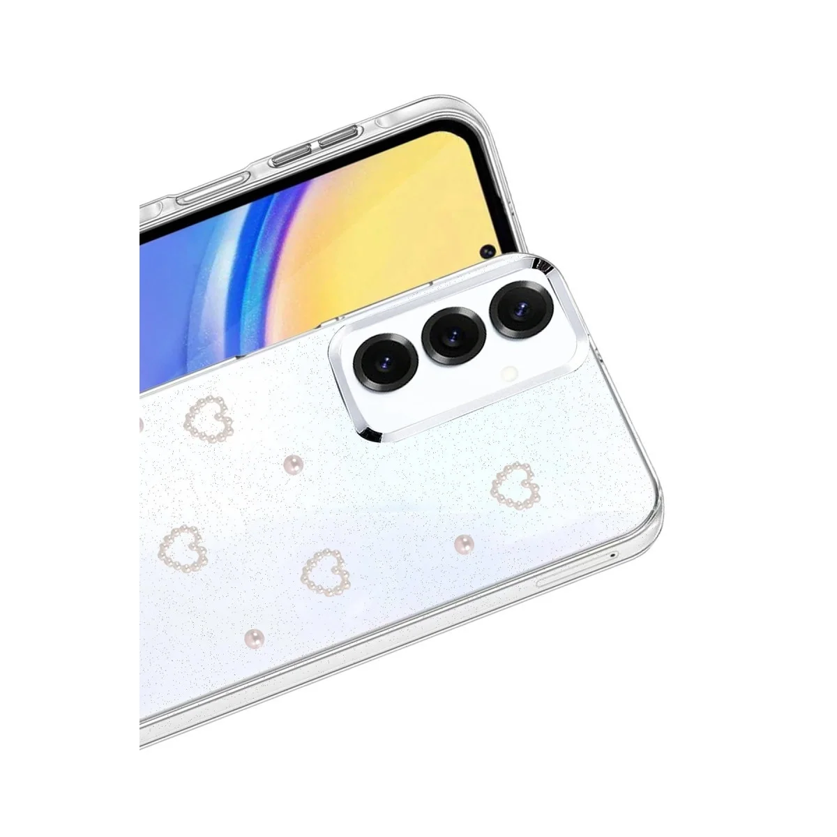 Samsung Galaxy A57 5g Fiyonk Desenli Kapak - Desen 10 görsel 2