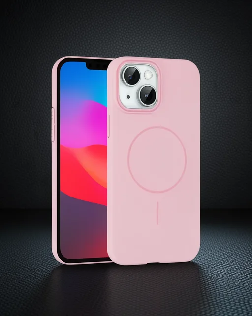 Joko Apple İphone 15 Plus Broş Magsafe Kapak - Pembe