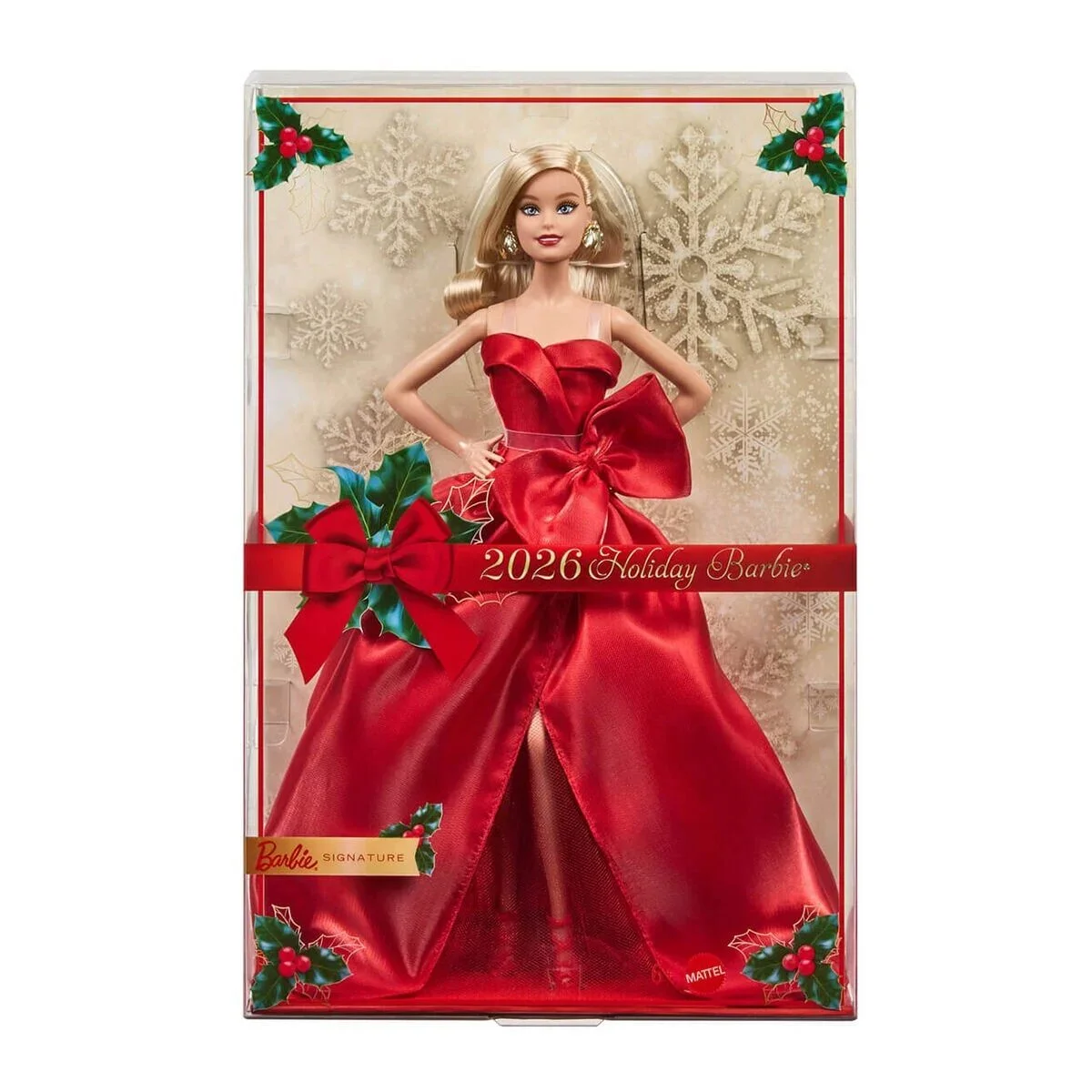 JJX65 Barbie 2026 Mutlu Yıllar Bebeği - Sarışın görsel 4