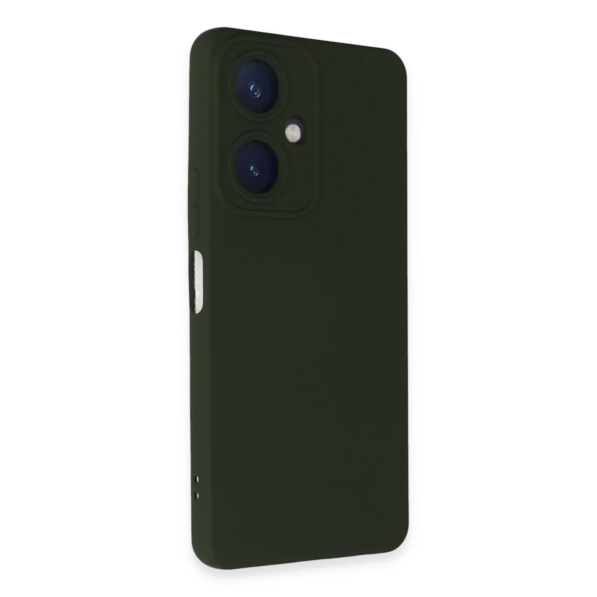 Vivo Y27 Kılıf Nano İçi Kadife Silikon - Koyu Yeşil görsel 2