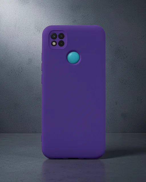 Xiaomi Redmi 9c Kılıf Nano İçi Kadife Silikon - Mor