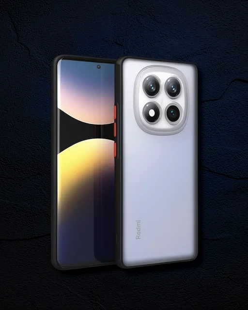 Xiaomi Redmi Note 14 Pro 4g Kılıf Montreal Silikon Kapak - Siyah