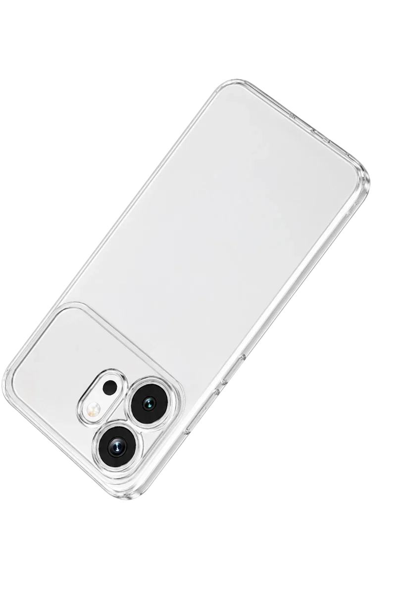 Huawei Honor 600 Lüx Şeffaf Silikon - Şeffaf görsel 3