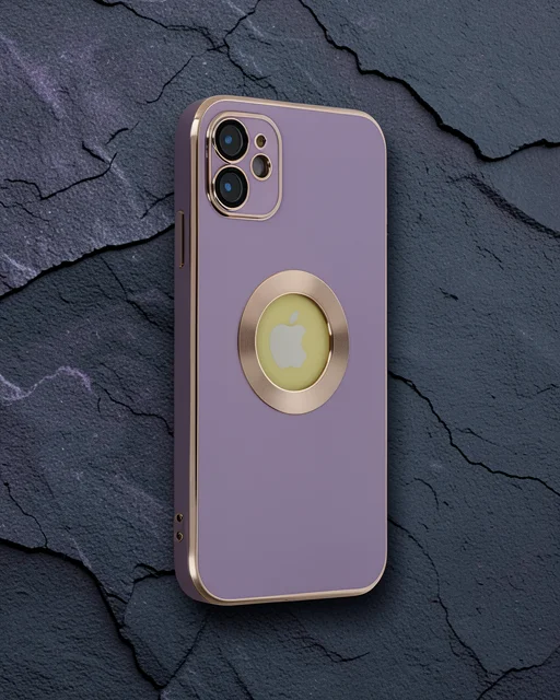 Apple İphone 12 Kılıf Store Silikon - Mor