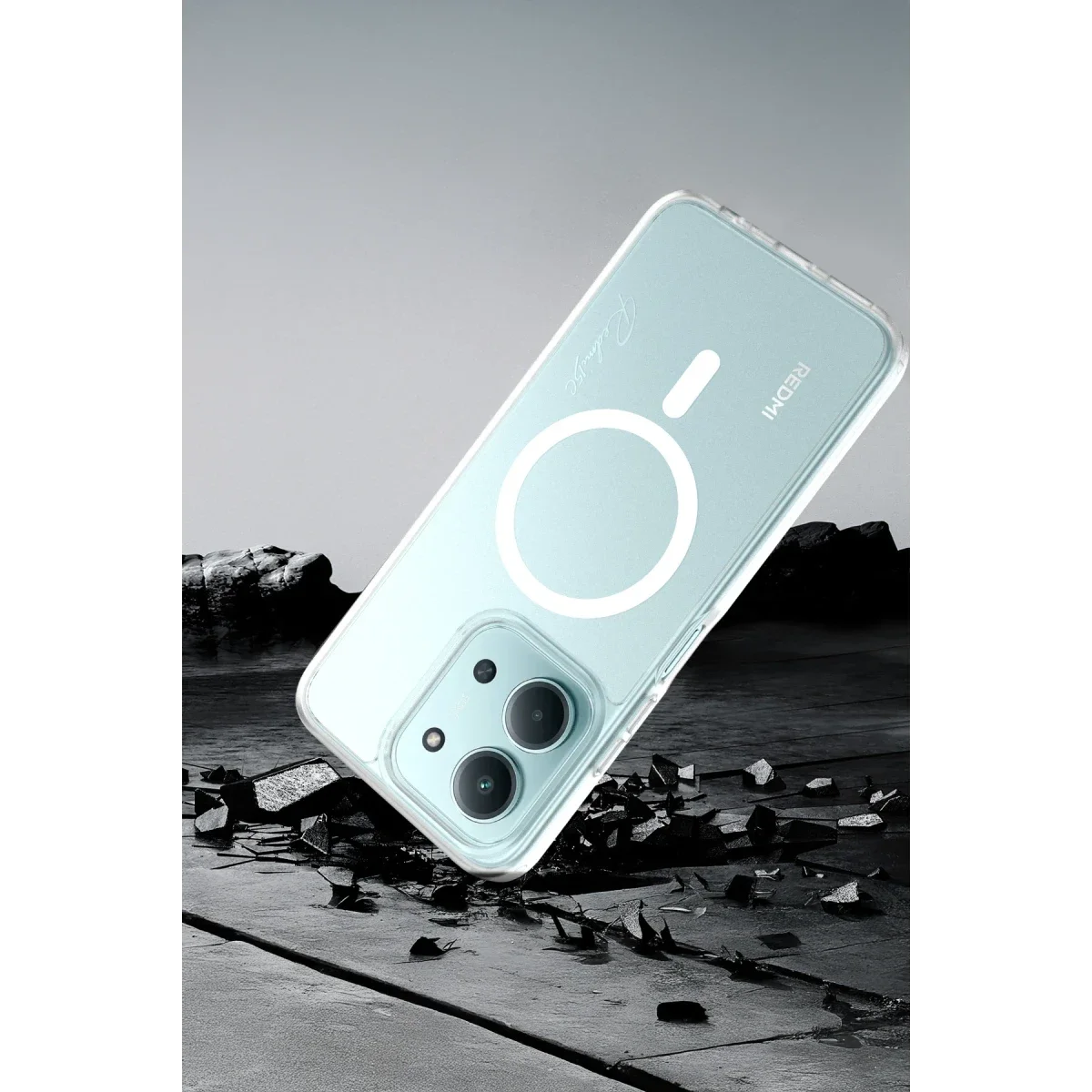 Joko Xiaomi Redmi 15C 4G Jota Magsafe Kapak - Şeffaf görsel 4