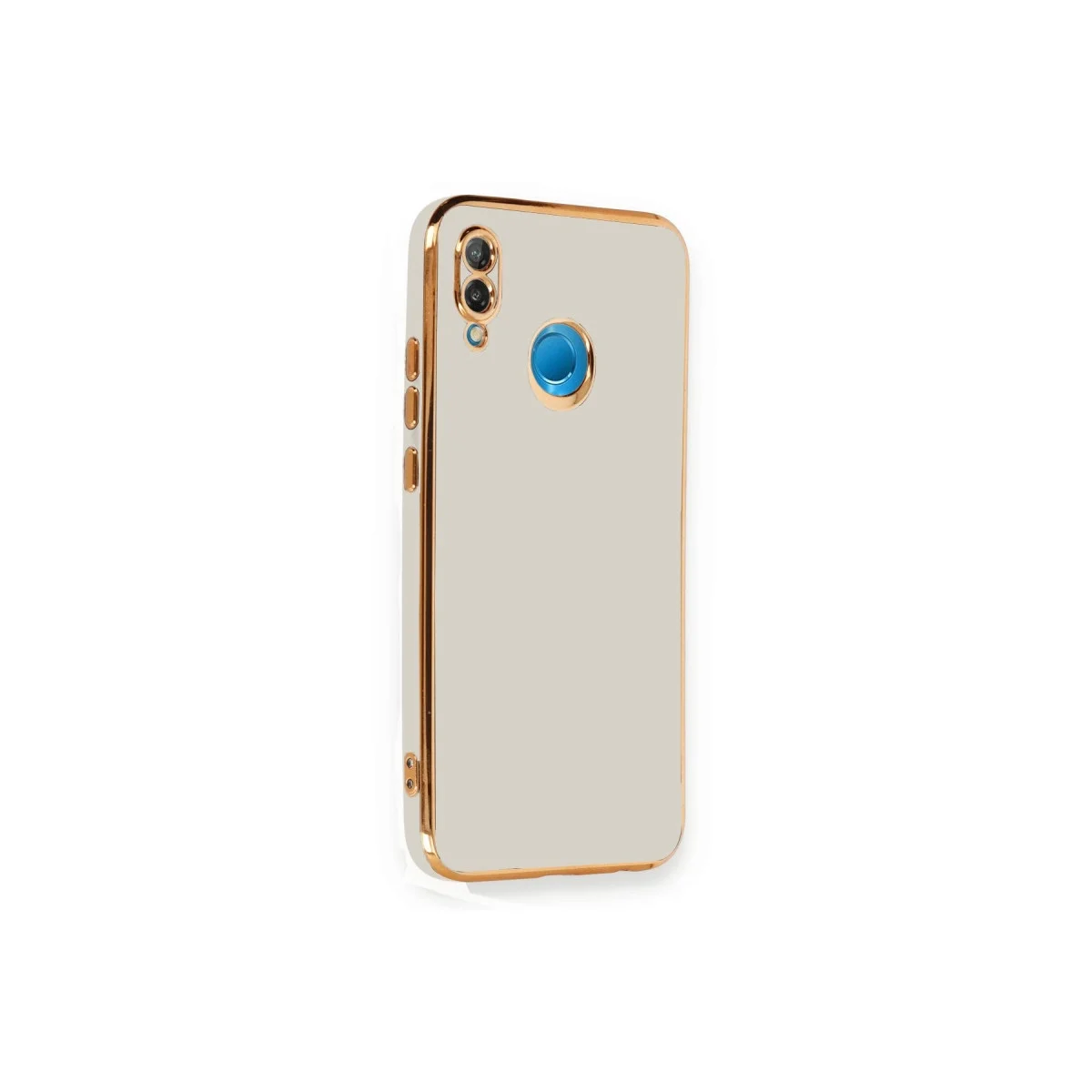 Huawei P20 Lite Kılıf Volet Silikon - Beyaz görsel 2