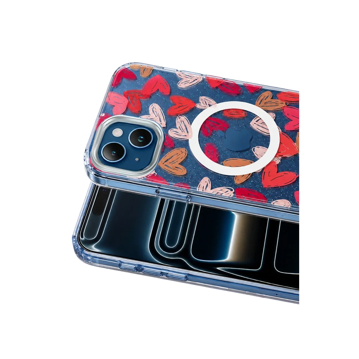 Onegif Apple İphone 15 Desina Magsafe Kapak - Desen 6 görsel 2