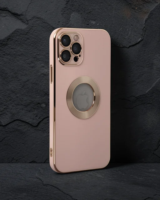 Apple İphone 12 Pro Kılıf Store Silikon - Pembe