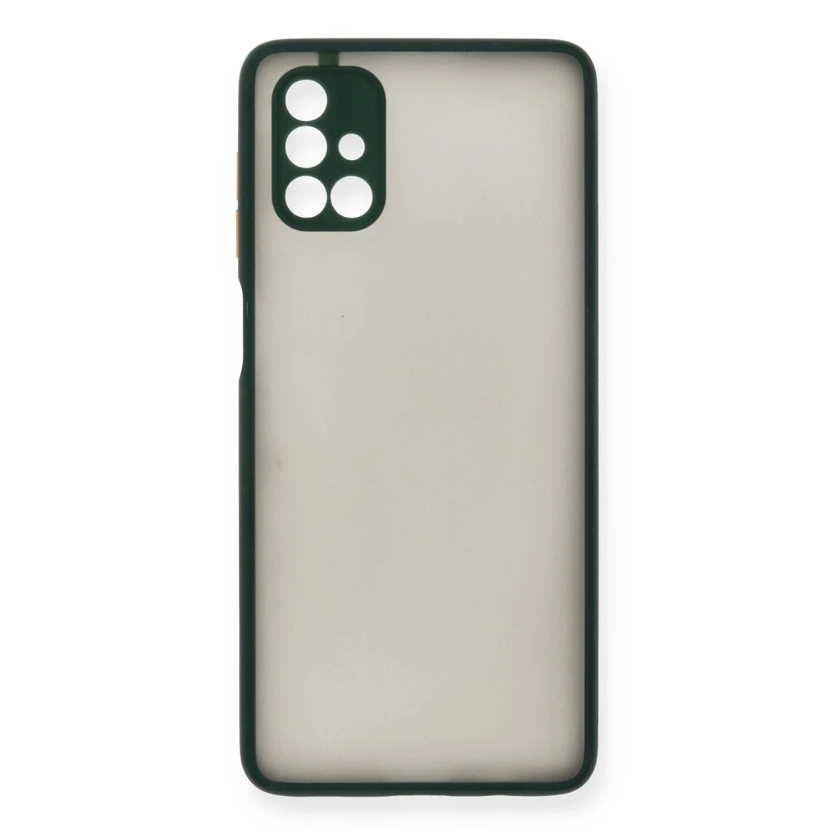 Samsung Galaxy M51 Kılıf Montreal Silikon Kapak - Yeşil görsel 2
