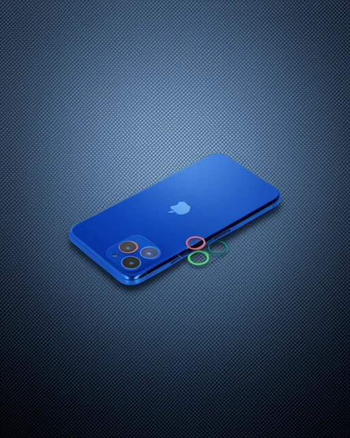 Apple İphone 11 Pro Max Renkli Kamera Lens Koruma Cam - Mavi-yeşil