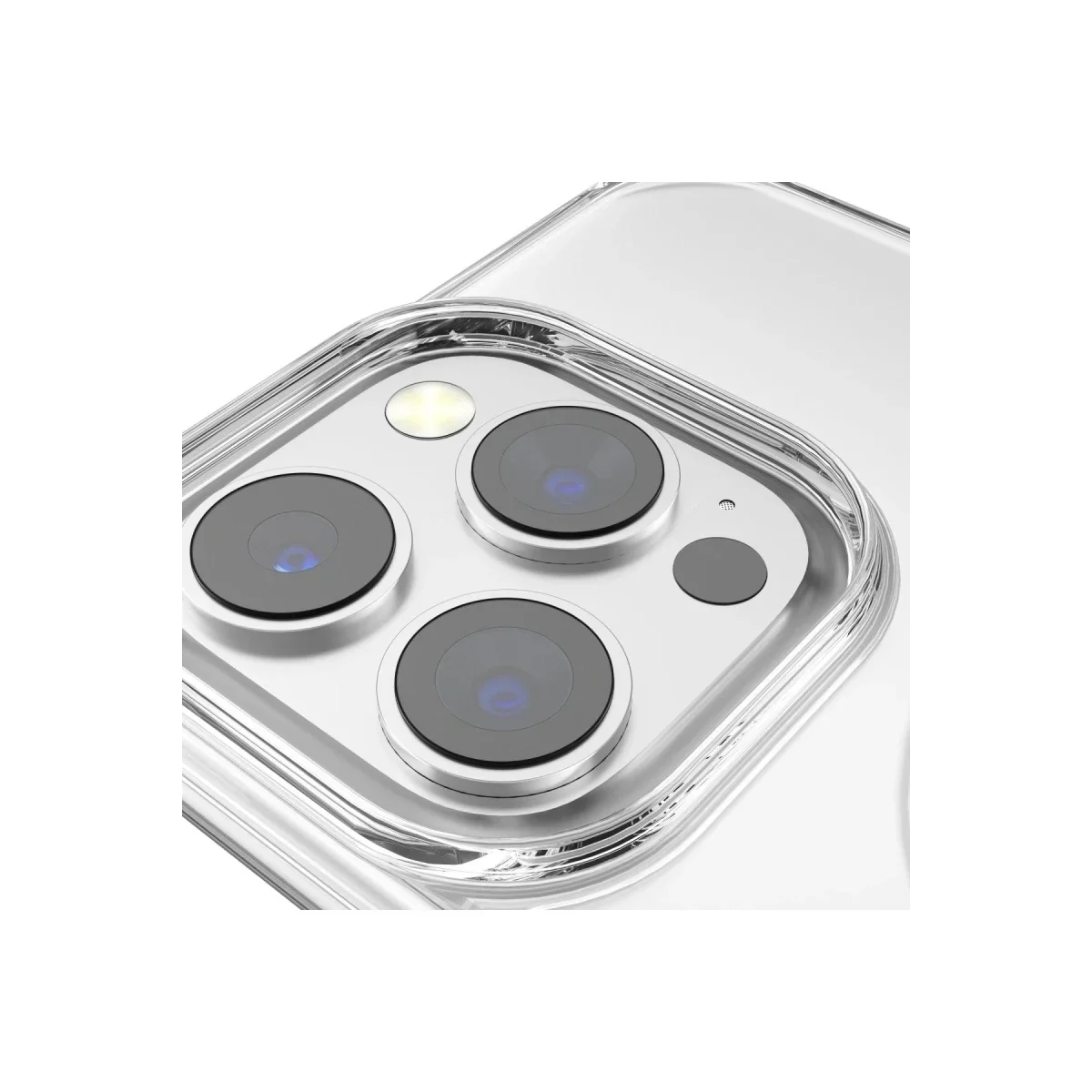 Joko Apple iPhone 16 Pro Max Gleam PC Sert Magsafe Kılıf - Şeffaf görsel 4