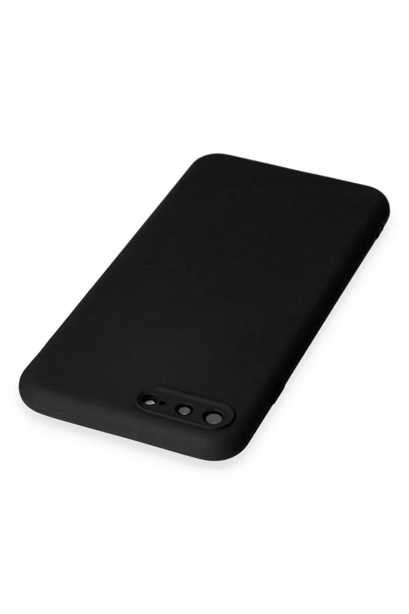 Apple iPhone 7 Plus Kılıf First Silikon - Siyah görsel 3