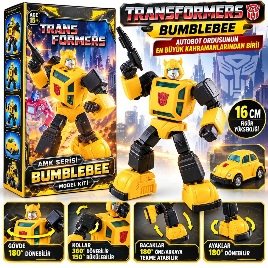 75313 Figür Transformers Generatıon One Amk Serıes Bumblebee