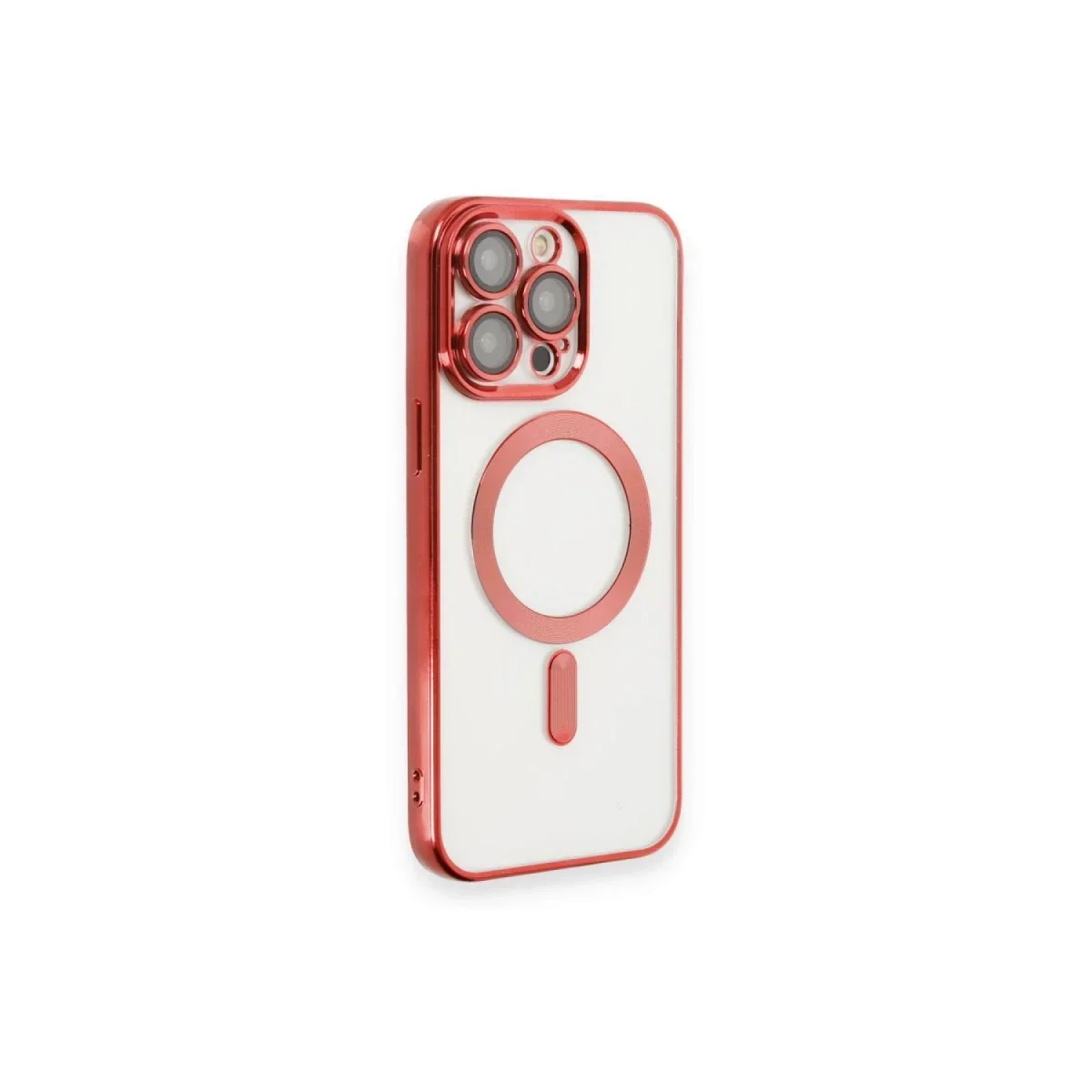 Apple iPhone 14 Pro Max Kılıf Kross Magneticsafe Kapak - Kırmızı