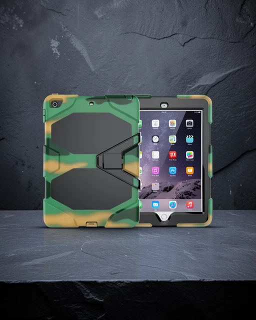 Apple İpad 5 Air 9.7 Kılıf Griffin Tablet Kapak - Kamuflaj