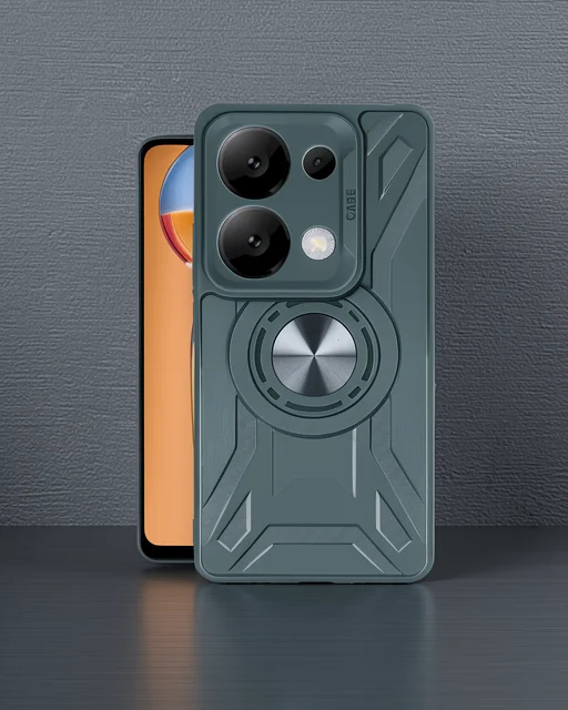 Xiaomi Redmi Note 13 Pro 5g Kılıf Lincoln Silikon - Koyu Yeşil