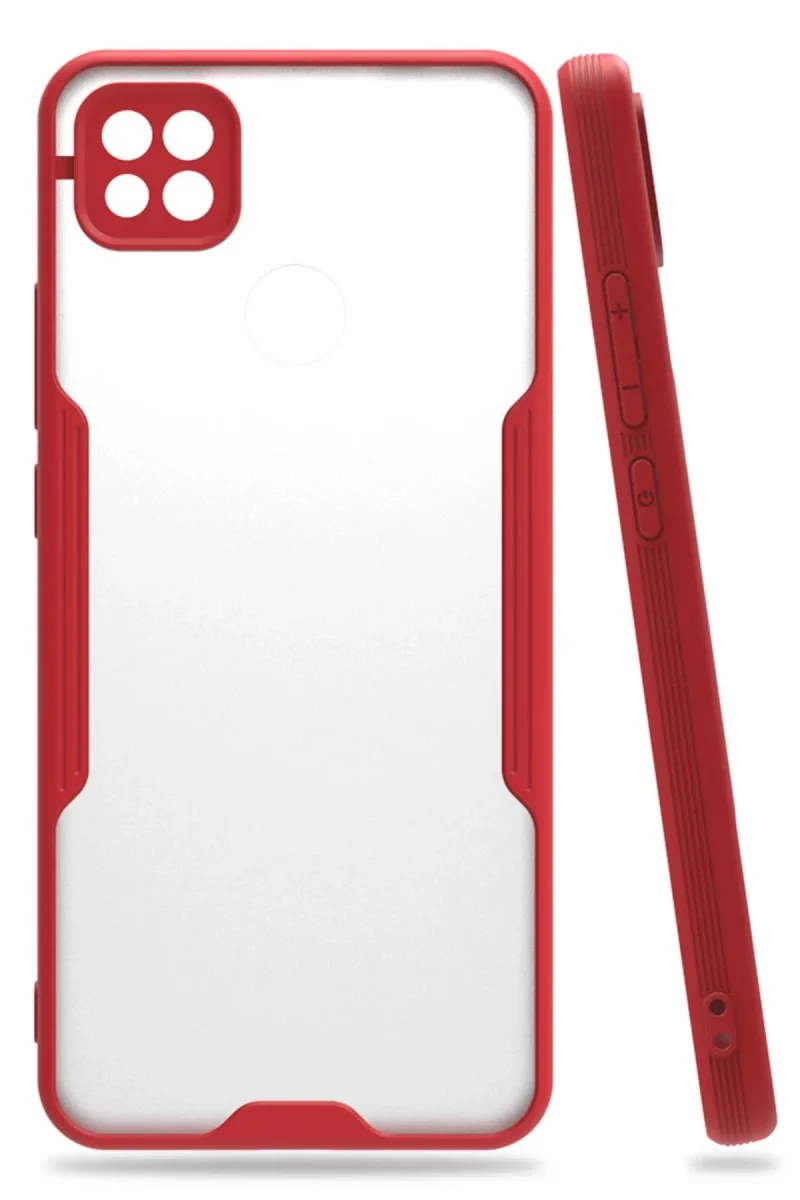 Xiao Red 9C Kılıf Platin Silikon - Kırmızı