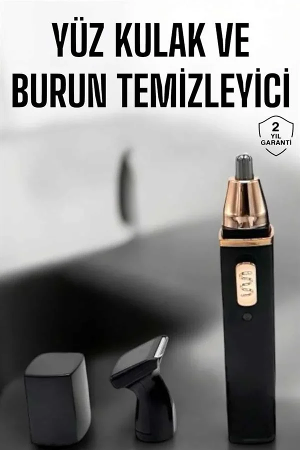Seyahat Tipi ni Taşınabilir Siyah Burun Kulak Yanak Kıl ve Tüy Tezleme Makinesi görsel 2