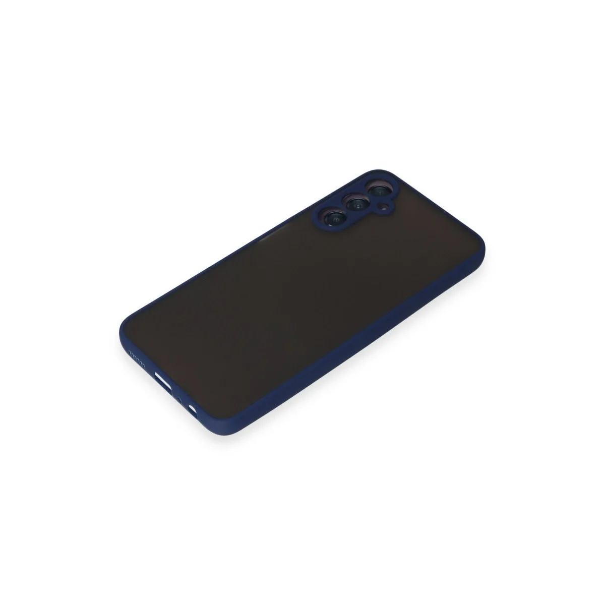 Samsung Galaxy A05s Kılıf Montreal Silikon Kapak - Lacivert görsel 4