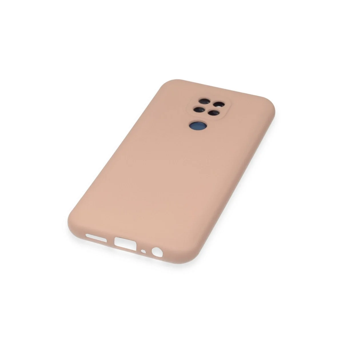 General Mobile Gm 20 Kılıf Nano İçi Kadife Silikon - Pudra görsel 5