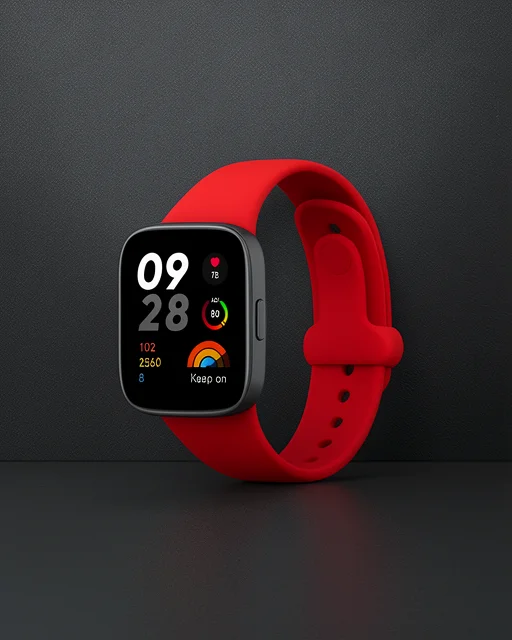 Xiaomi Redmi Watch 3 Origin Silikon Kordon (saat Değildir) - Beyaz
