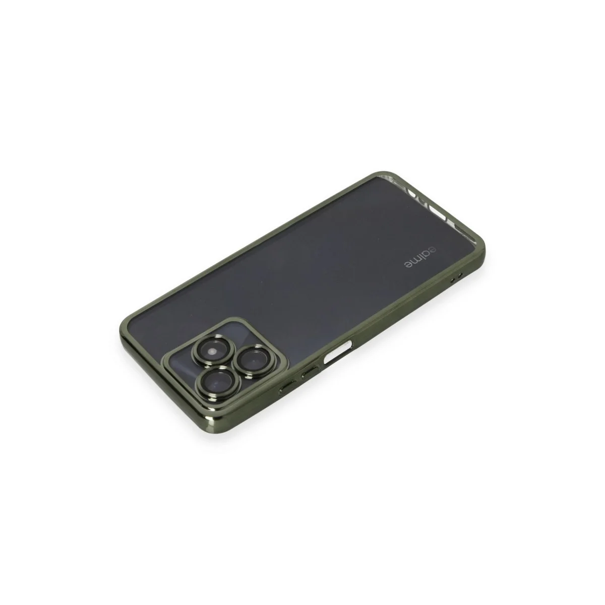 Realme C53 Kılıf Razer Lensli Silikon - Yeşil görsel 3