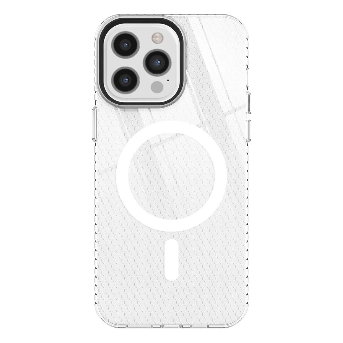 Apple İphone 12 Pro Max Kılıf Beta Magneticsafe Silikon - Şeffaf