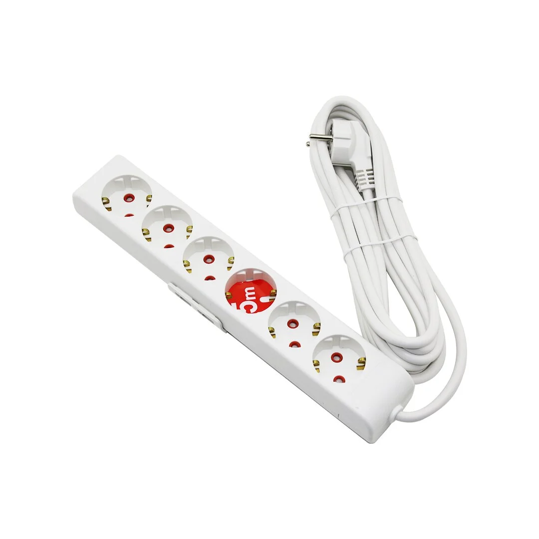 Rı-tech 6LI - 5MT Uzatma Kablo - Topraklı Grup Priz 001 175 610002 05 00