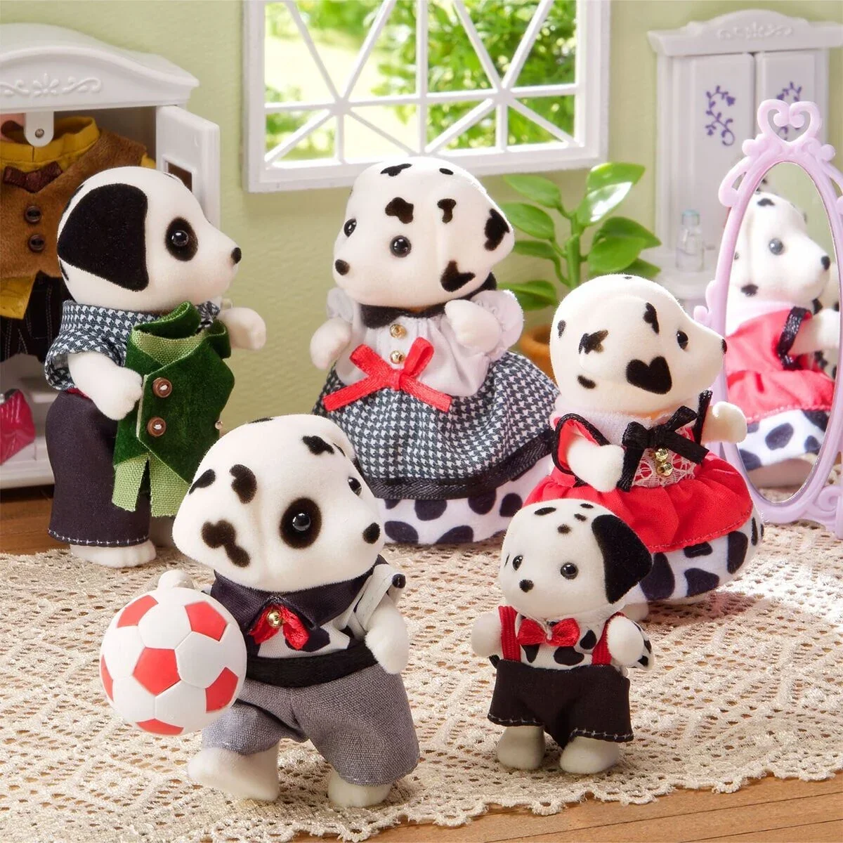 5862 Sylvanian Families Dalmaçyalı Ailesi +3 yaş görsel 3