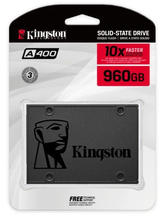 960 Gb A400 SATA3 2.5 500/450MBS SA400S37/960G görsel 2