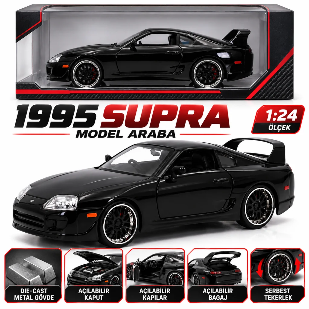1995 Toyota Supra Model Aracı görsel 2