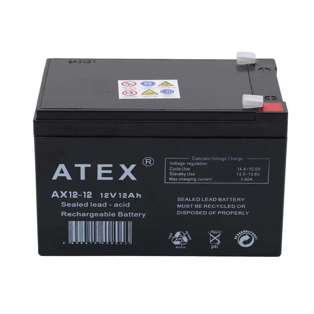 AX12-12 12V 12Ah Akü